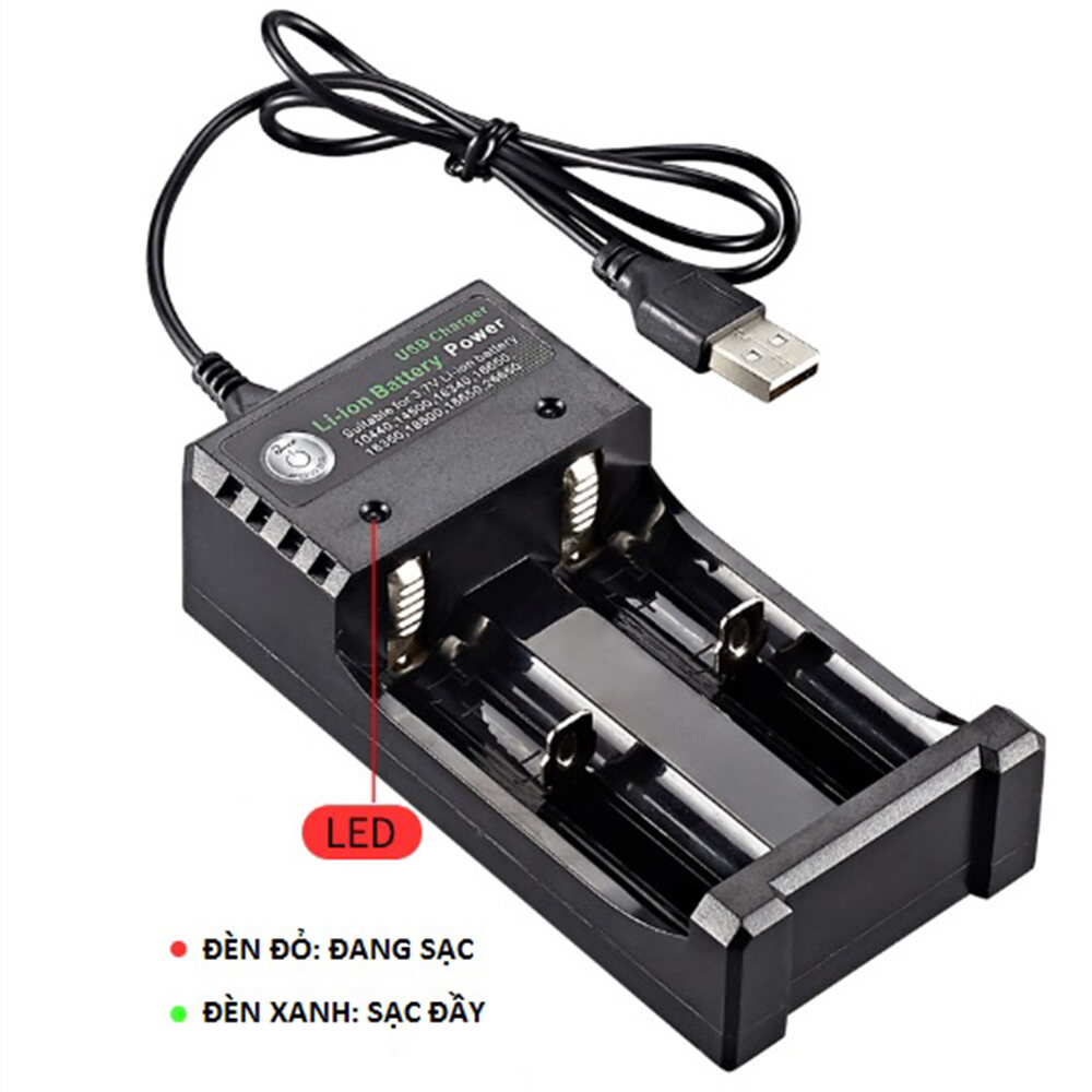 Sạc pin 18650 cao cấp