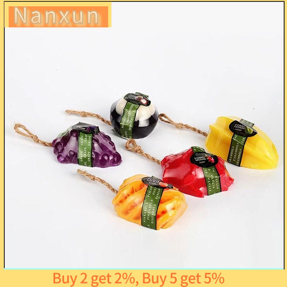 NWSJ Làm sạch da Xà phòng trái cây Làm ẩm và làm sáng da Mô phỏng Xà phòng rửa Sáng tạo Xà phòng thực vật Quà tặng