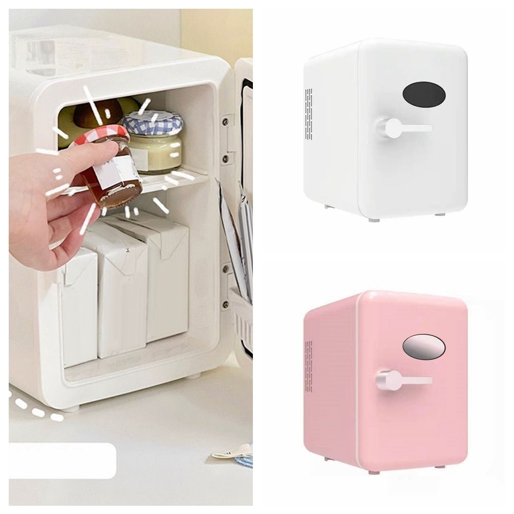 VL33H 4L 6 Lon 4L Xe Tủ lạnh mini Nóng Và Lạnh Lạnh 4L 6Lans Tủ lạnh mini Tủ Lạnh Tủ lạnh mini Xách Tay 4L Trang Điểm Tủ Lạnh Mát Xe Xe Tải