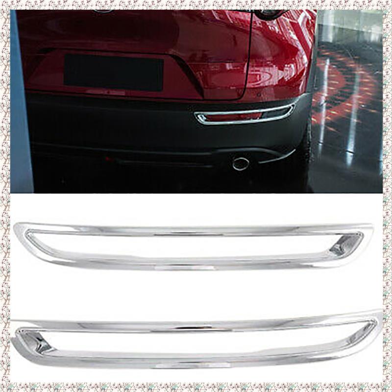 (CGKP) Car Rear Fog Light Cover Trim Sticker Rear Bumper Decoration Lamp for CX30 -30 2020