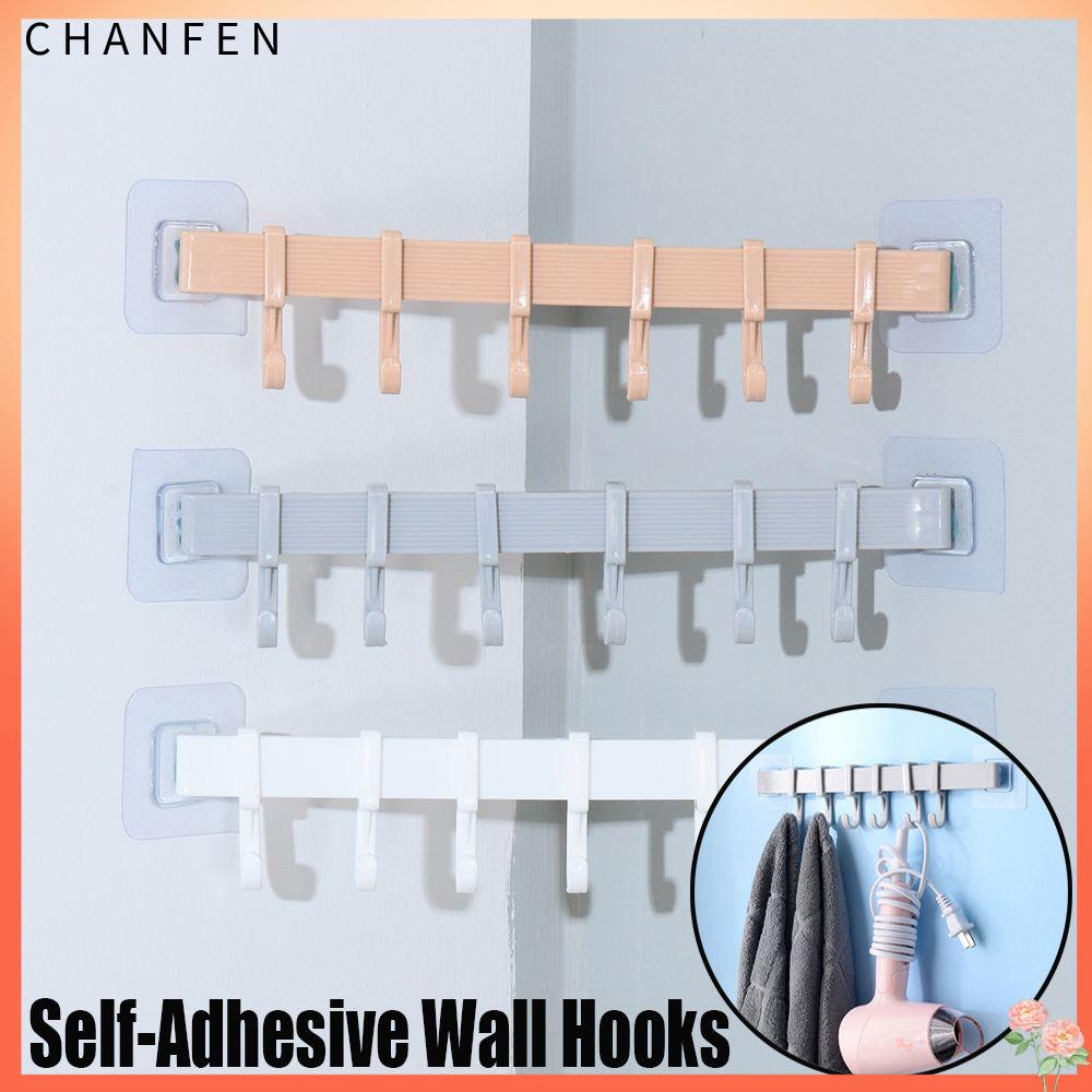 Chanfen đa chức năng móc CỬA BẾP đồ sắp xếp gia dụng 6 móc móc treo tường giá lưu trữ Giá đựng đồ phòng tắm giá