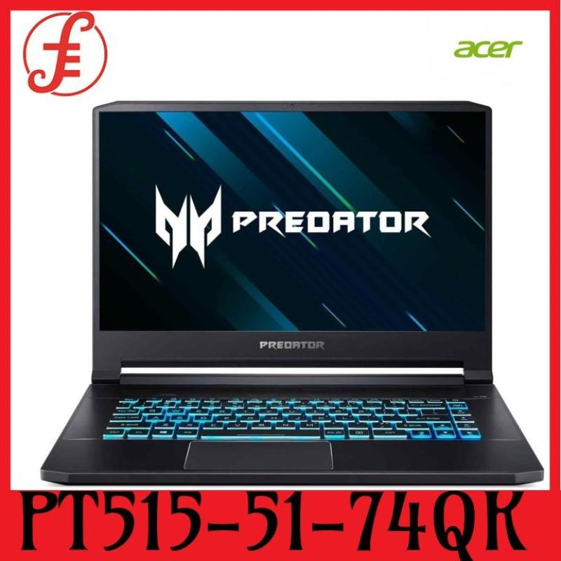 ACER PT515-51-74QK Predator Triton 500 PT515-51-74QK 15.6 IN INTEL CORE I7-9750H 16GB 512GB SSD WIN 10 and RTX 2070 (Max-Q) Graphics card (Free Gift with Purchase) (PT515-51-74QK)