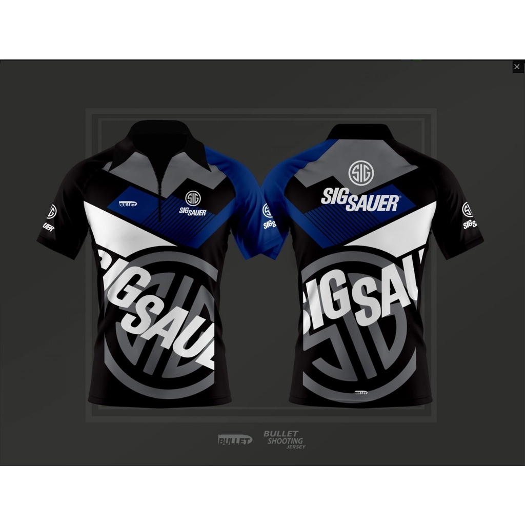 free custom-   SIG-SAUER BIG LOGO CUSTOM NICE PATTERN POLO SHIRT-FREE NAME CUSTOM