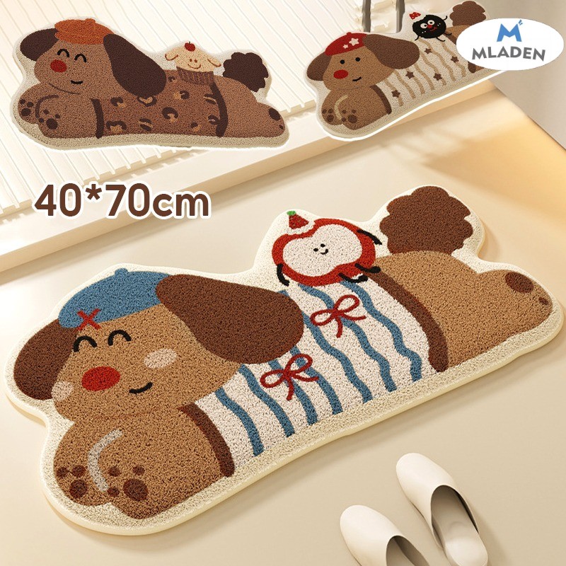 【Cai-Cai】Ready to Ship, Cartoon Rug 40*60cm, Soft Rug, Non-Slip Rug, Soft Texture Rug, Rug That Absorbs Water Well. ราคา 80 บาท*ส่งฟรี