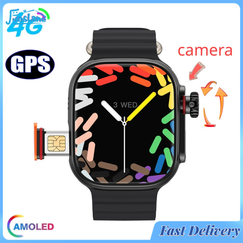 FunsLane CDS9 Men Women Smart Watches Answer Calls 2.04" Large HD OLED Screen Fitness Tracker Heart Rate Monitor Smartwatch ราคา 3,245 บาท*ส่งฟรี