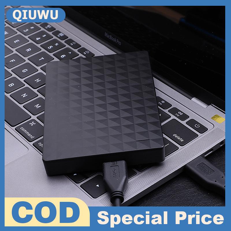 QIUWU Mở rộng HDD Ổ đĩa 1TB 2TB 4TB 8TB USB3.0 bên ngoài HDD 2.5 di động bên ngoài đĩa cứng