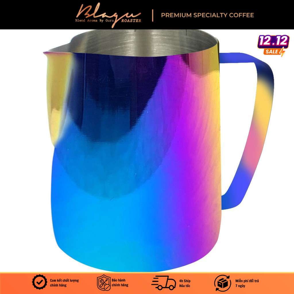 Ca đánh sữa blagu milk jug màu magic 350ml