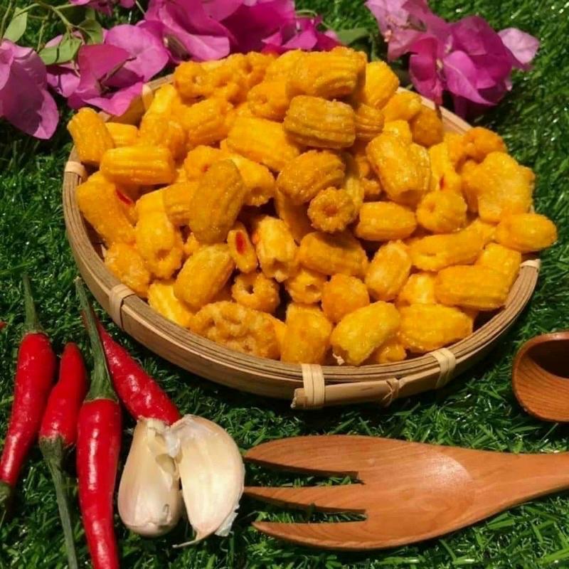 NUI Chiên Bơ Mắm Ớt - [ HÀNG TẶNG K BÁN ]