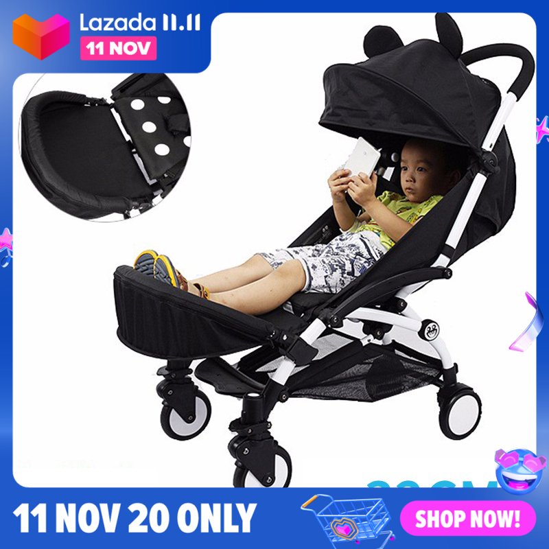 Baby Stroller Booster Baby Stroller Footrest Infant Pram Baby Stroller Foot Dragging 32cm Armrest Footmuffs Singapore