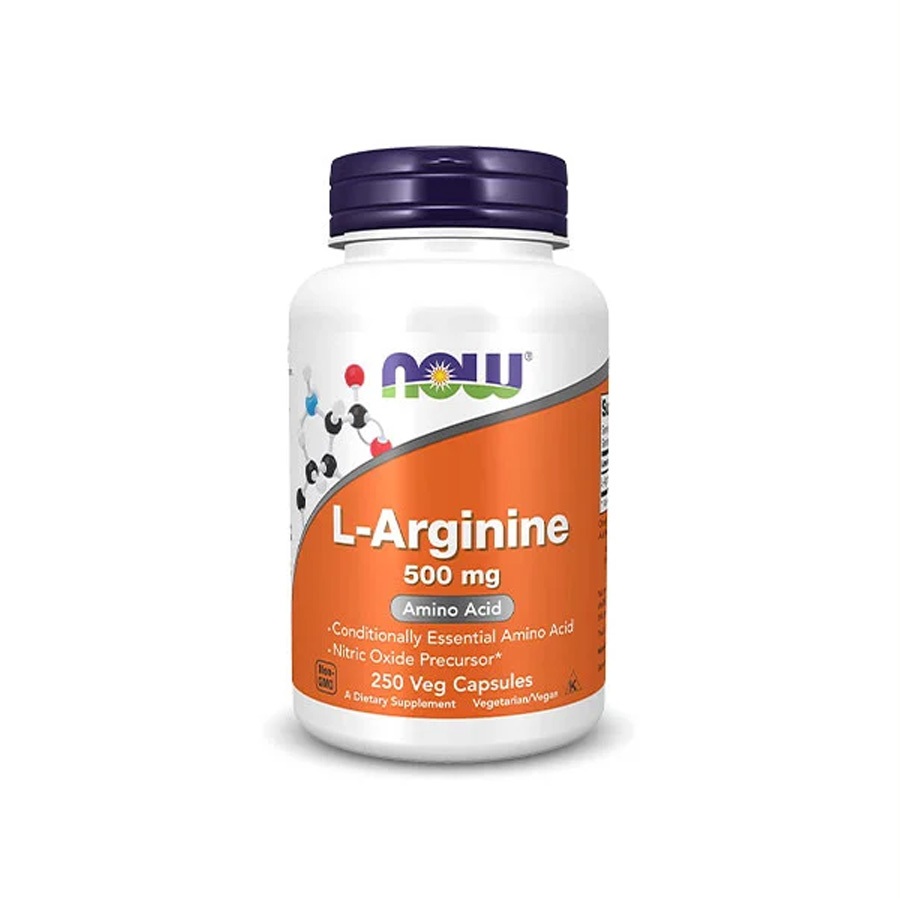 NOW L-Arginine 500mg, 250 viên hỗ trợ sức khỏe tim mạch, lưu thông máu tốt - - Tăng cường hiệu suất thể thao, giúp giảm mệt mỏi và phục hồi nhanh chóng sau tập luyện. - Giúp cơ thể duy trì năng lượng và sức bền trong suốt quá trình hoạt động thể chất.