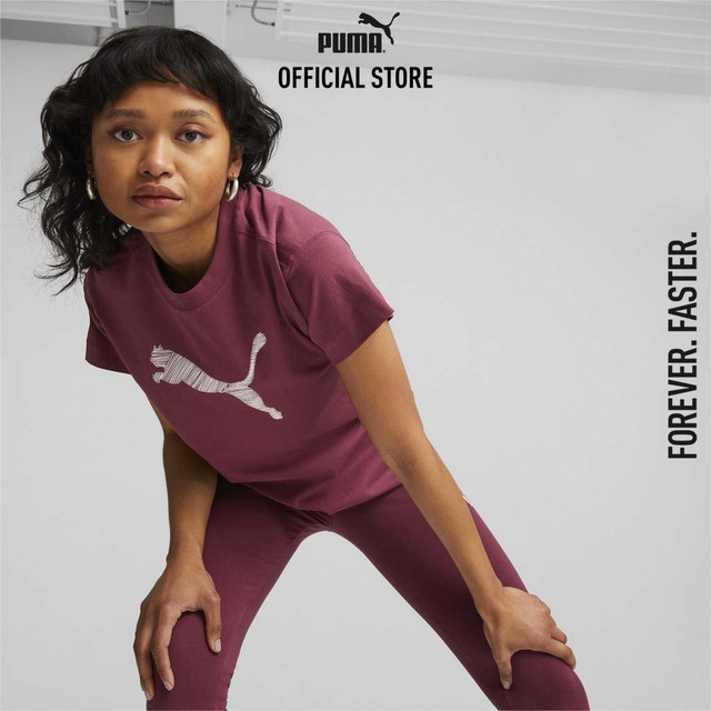 PUMA BASICS - HER Women's Tee Red - 67600022 ราคา 1,045 บาท*ส่งฟรี