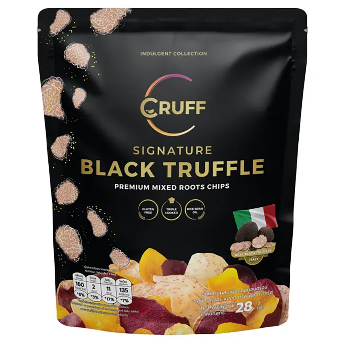 Cruff Signature Black Truffle 28G. ราคา 55 บาท*ส่งฟรี