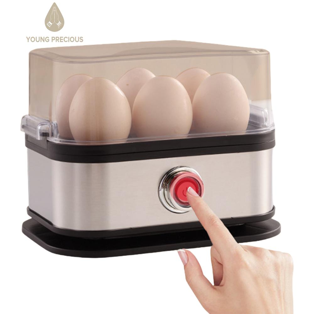 Chảo rán trứng máy hấp thực phẩm điện công suất 6 quả trứng với bộ hẹn giờ có thể điều chỉnh và thiết kế nhỏ gọn để dễ dàng sử dụng nhà bếp