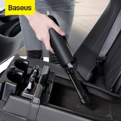 Baseus A2 Cordless Car Vacuum Cleaner Mini Handheld Auto Vacuum Wireless Cleaner with 5000Pa Powerful Suction For Home Car Office