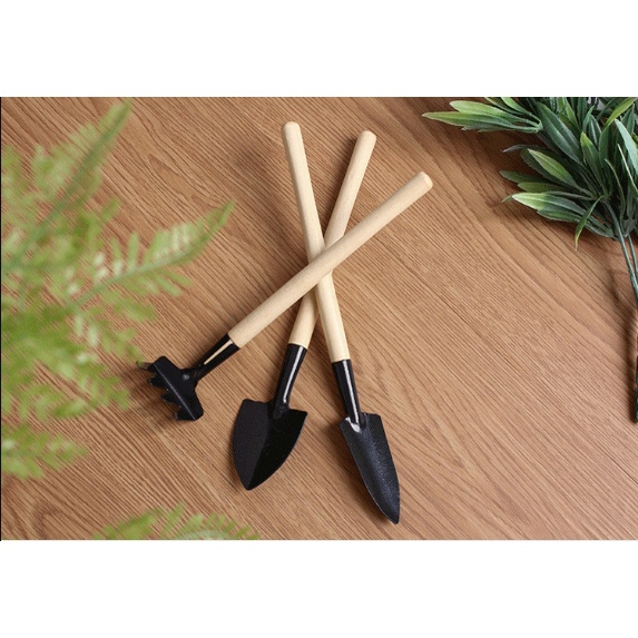 Bộ cuốc xẻng cào làm vườn mini