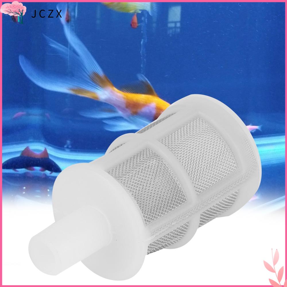 JCZX 10Pcs Set Nhựa Lưới lọc bể cá Bộ lọc mạng Thép không gỉ Bộ lọc lưới bảo vệ Gói phụ kiện 10MM Phụ kiện làm sạch bộ lọc Bể cá