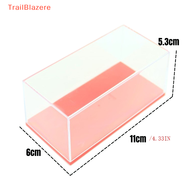 TrailB Acrylic Bánh Xe Ô Tô Hộp Lưu Trữ Cho Diecast 1 64 Lưu Trữ Trường Hợp Chống Bụi Giáo Dục Kid Bé Trai Đồ Chơi Cho Trẻ Em