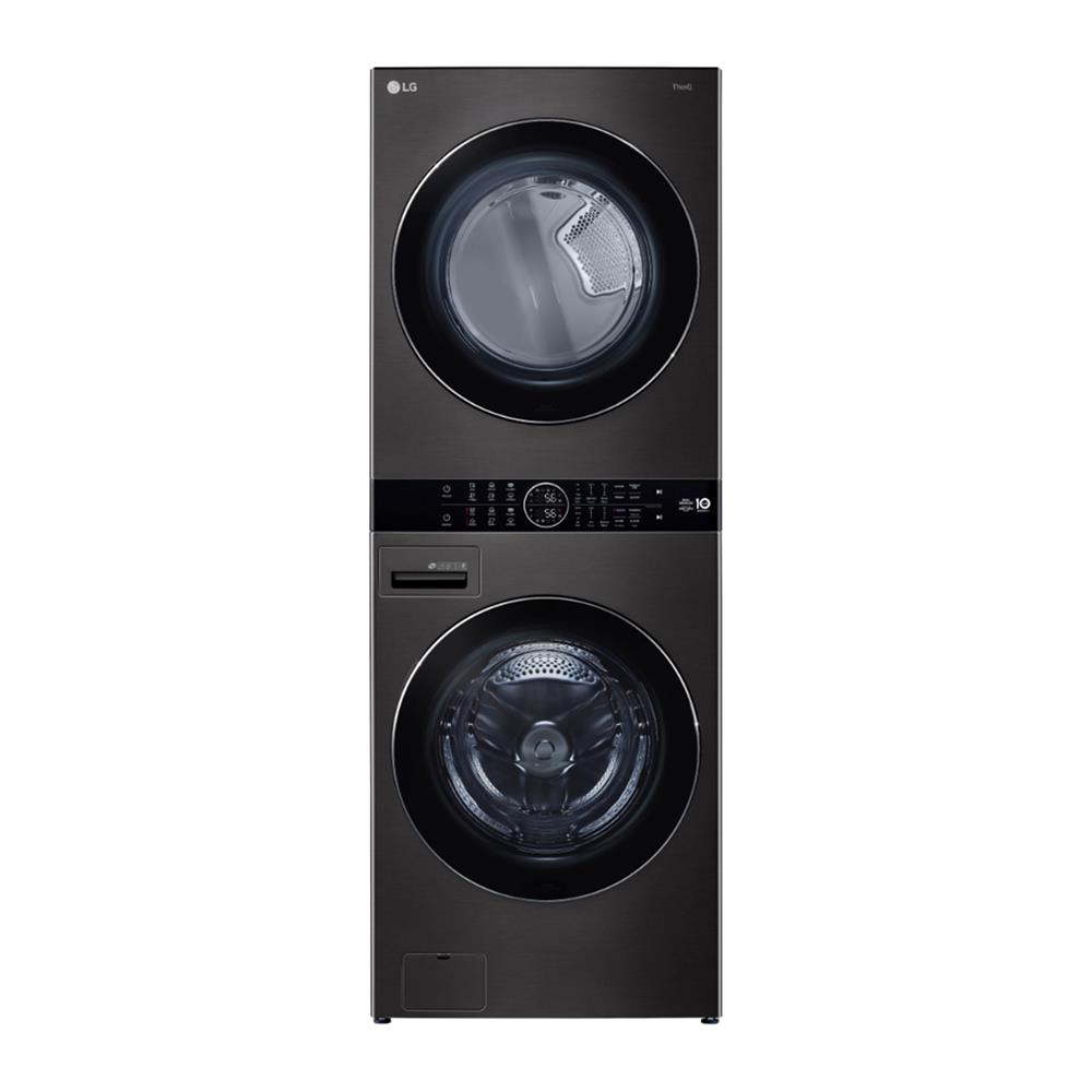 [จัดส่งพร้อมติดตั้ง] LG ตู้ซักผ้าและอบผ้า WT2116SHBB 21/16 กก. 1000RPM อินเวอร์เตอร์ สีดำ ราคา 94,300 บาท*ส่งฟรี