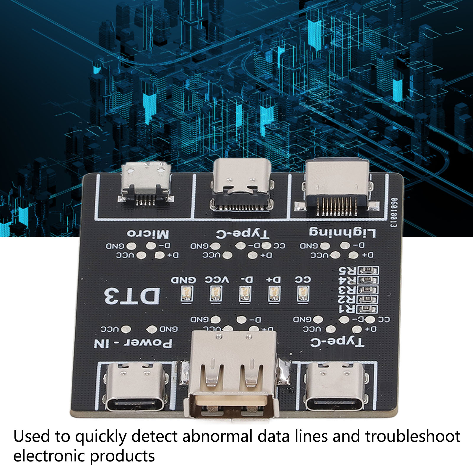Cáp USB phát hiện Hội Đồng Quản trị khác nhau thử nghiệm loại chính xác an toàn di động để sử dụng cáp dữ liệu phát hiện Hội Đồng Quản Trị cho điện thoại di động