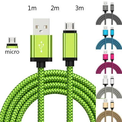 [SmartHere] 1M/2M/3M Colorful Dragon Pattern Micro USB Fast Charging Data Cable Android Mobile Phone Charger Wire