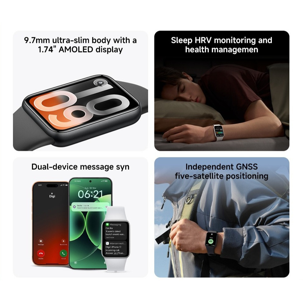Xiaomi Smart Band 10 Pro | 1.8” AMOLED Display