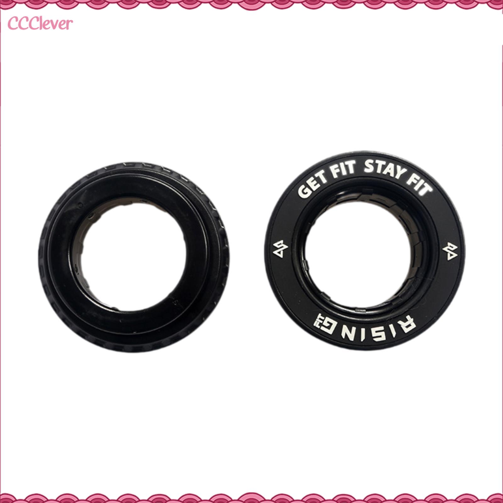 CCClever 2 Miếng móc Xà đơn Cổ áos Khóa Cổ áos Clip Barbell Kẹp