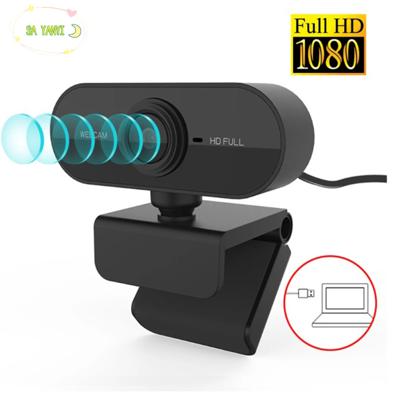 1080p Full Hd Webcam Built-in Microphone Usb Plug Web Cam Compatible For
