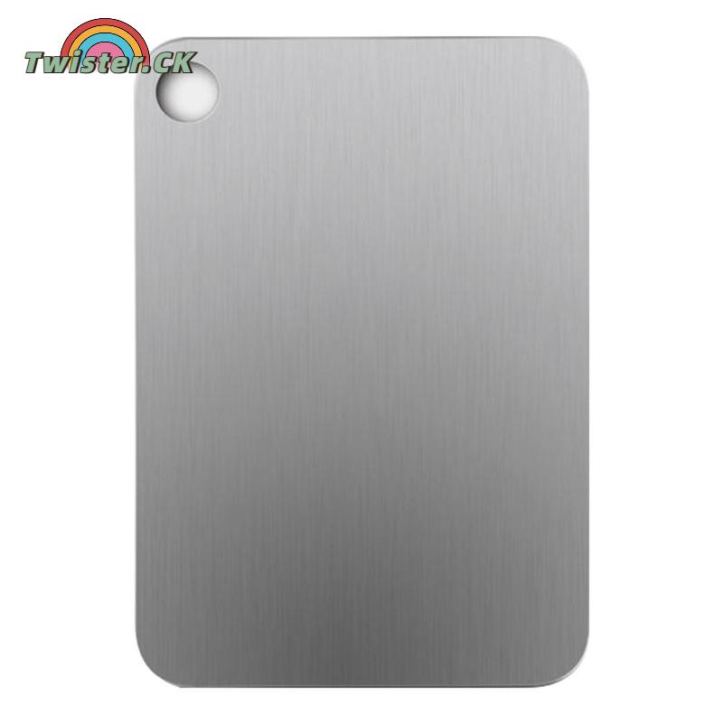 Kitchen Titanium Cutting Boards, Hanging Double Sided Cutting Boards, Portable Pure Titanium Chopping Board, Cutting Edge Durability For Kitchen ราคา 1,911 บาท*ส่งฟรี