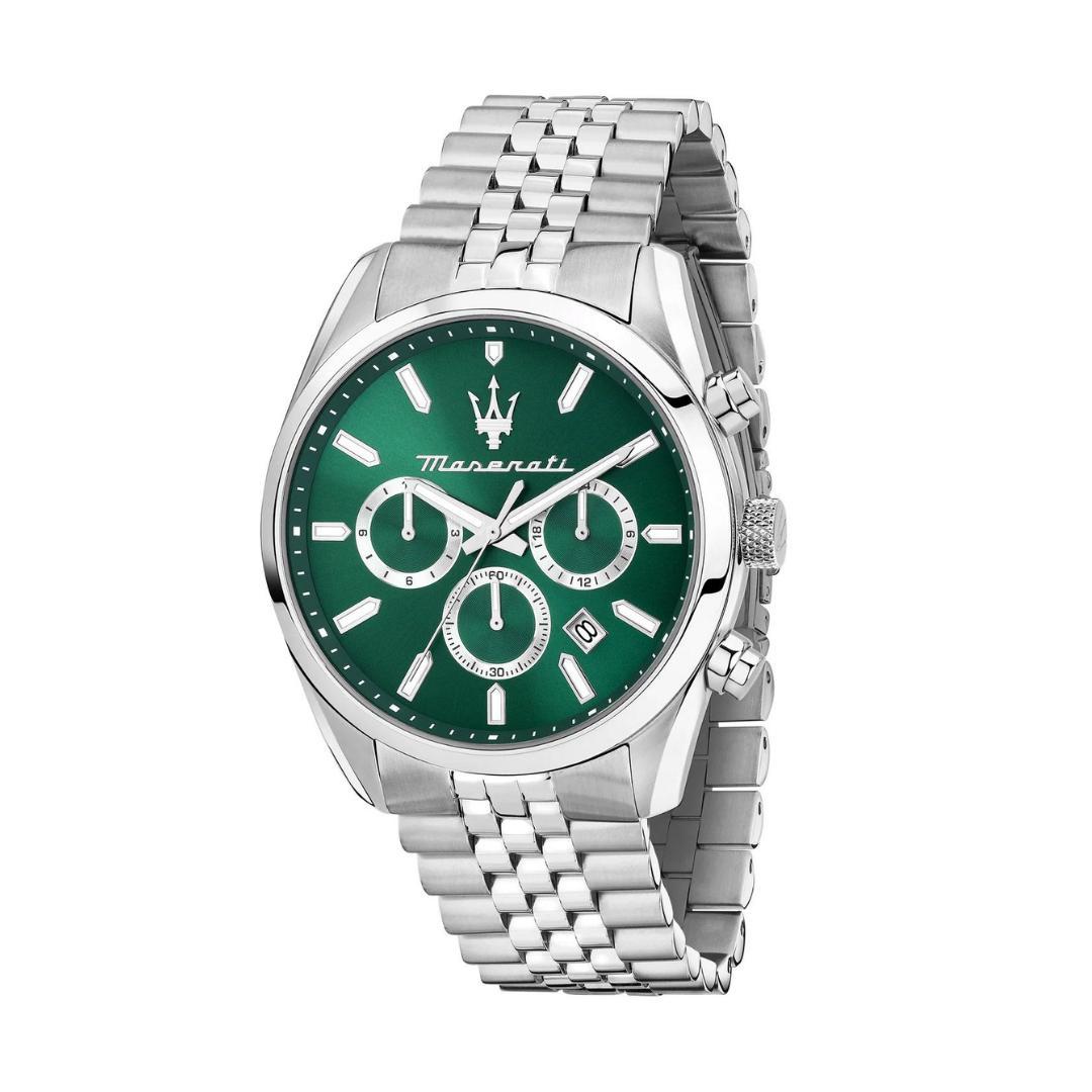 MASERATI R8853151023 ATTRAZIONE 43MM MULT GREEN: รีวิวป้ายยาที่สุด! นาฬิกาข้อมือผู้ชายที่ต้องมี!