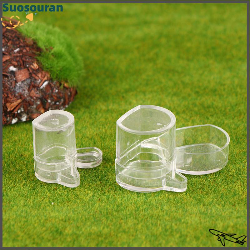 【suosouran】🔥🔥 1PC Vòng Thiết Kế Thực Phẩm & Nước Khu Vực Cho Ăn Cho Kiến Tổ Trang Trại Kiến Acrylic Côn Trùng Tổ Kiến Khu Vực Cho Ăn Vật Nuôi Cho Kiến