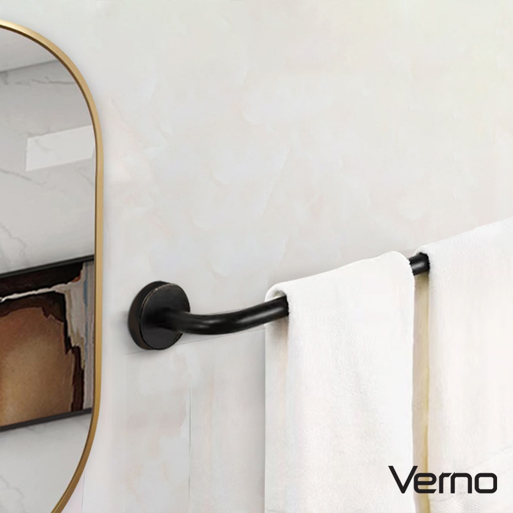 Global House Verno ราวพาดผ้าสเตนเลส ยาว 75ซม. รุ่น NEW-TBL75CM สีดำ รับประกันของเเท้! ราคา 275 บาท*ส่งฟรี