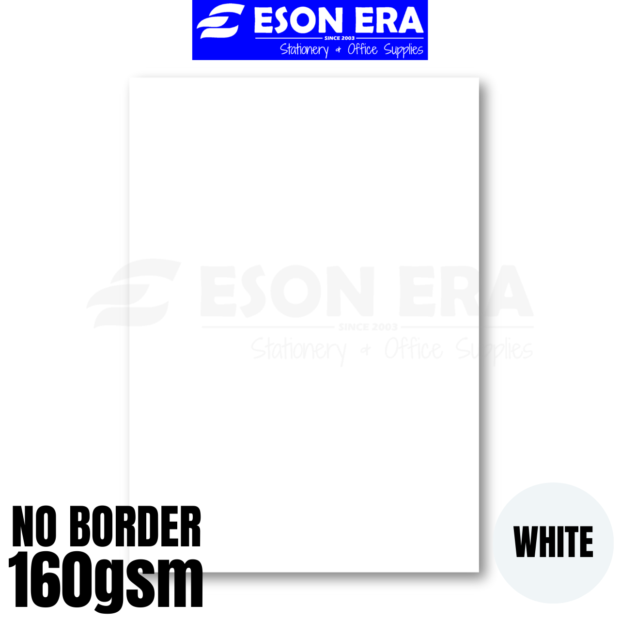 Certificate Paper Without Red Seal / Kertas Sijil (Blank) 100s/pack