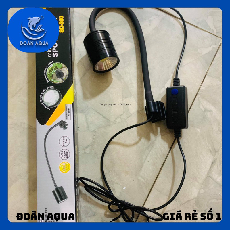 Đèn led rọi thủy sinh 3 chế độ ánh sáng sd300 5w