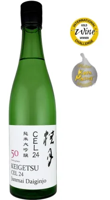 Keigetsu Junmai Daiginjo Cel24 (Premium Sake) 720ml/15%