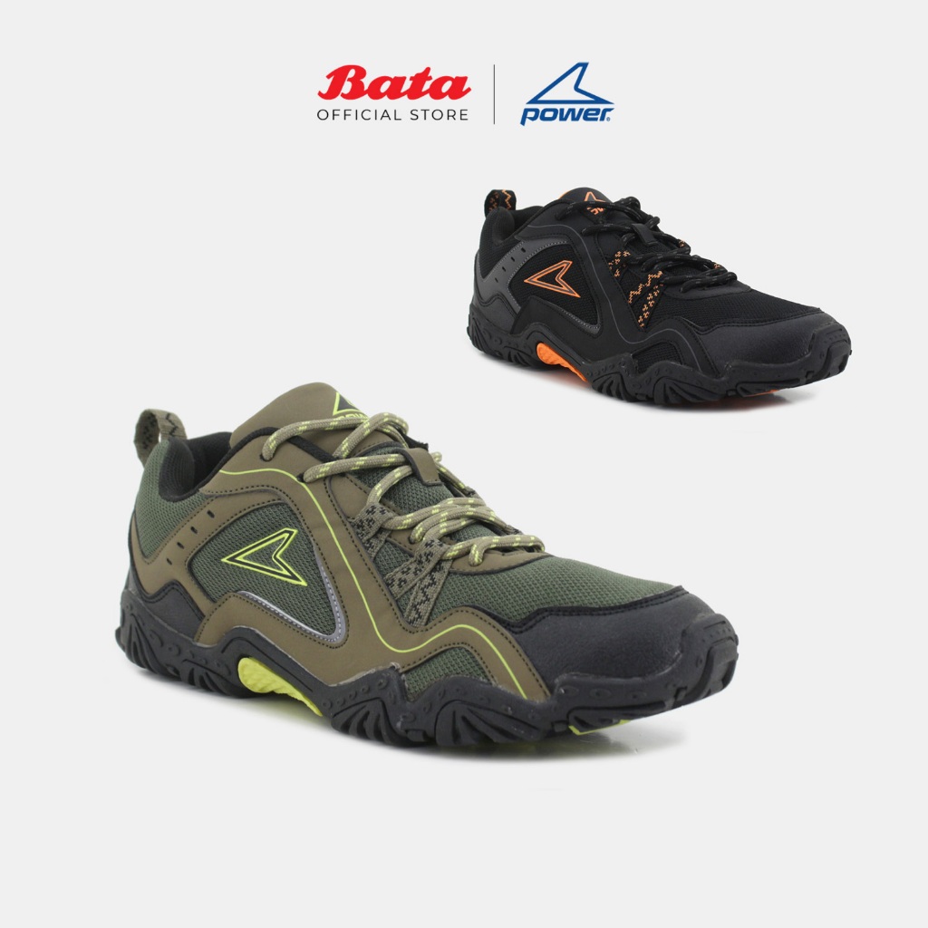 [Online Exclusive] POWER Booker Men Black /Green Outdoor 8426015/8427015 Kasut Sukan Lelaki