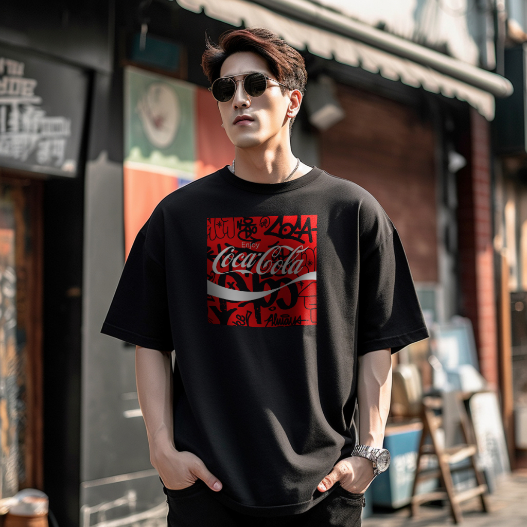 men's coca cola t shirt