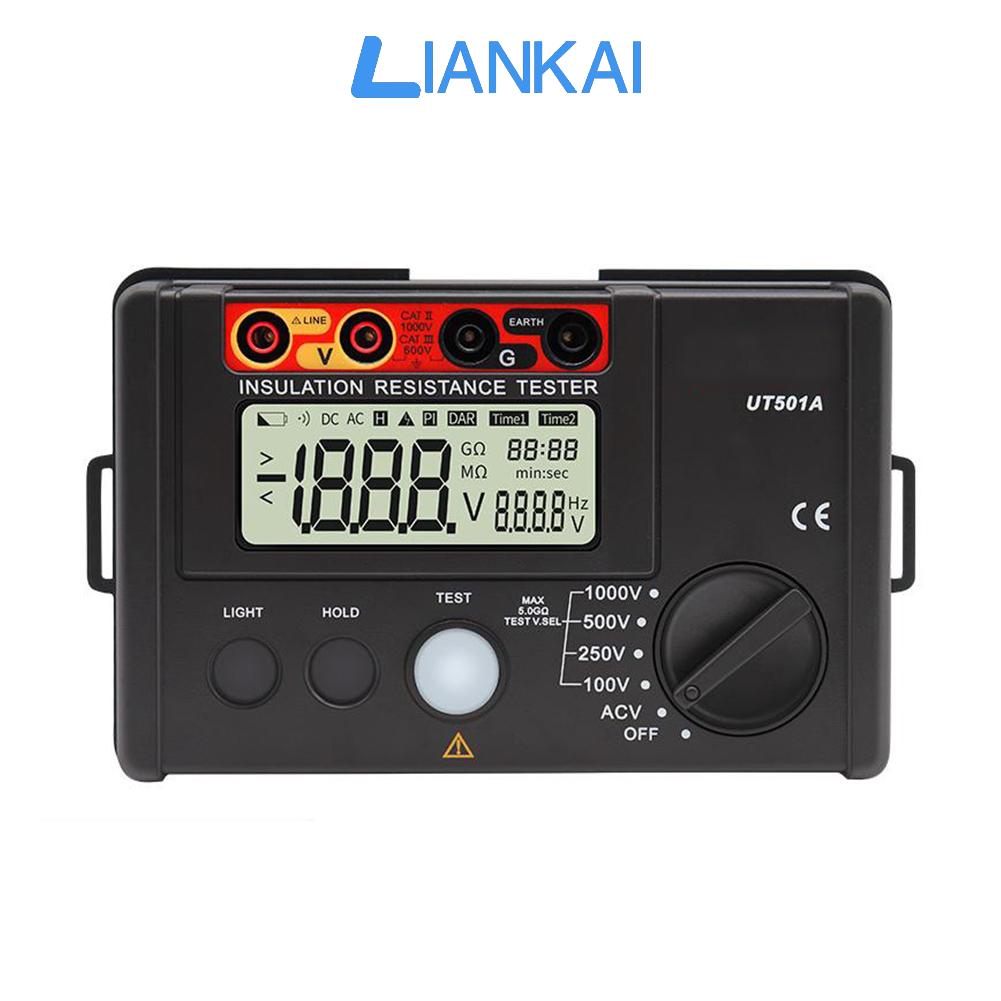 LIANKAI Insulation Resistance Testing Device UT501A for Reliable Results Every Time ราคา 4,044 บาท*ส่งฟรี