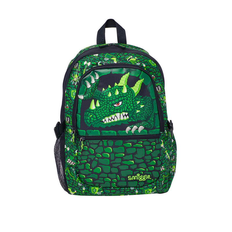 Smiggle Hi There Classic Attach Backpack Green - IGL447226GRN