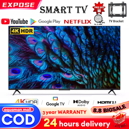 EXPOSE 32" Smart LED TV with Bluetooth & Free Bracket