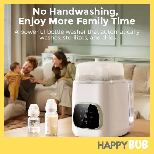 Momcozy KleanPal Pro Baby Bottle Washer Sterilizer & Dryer