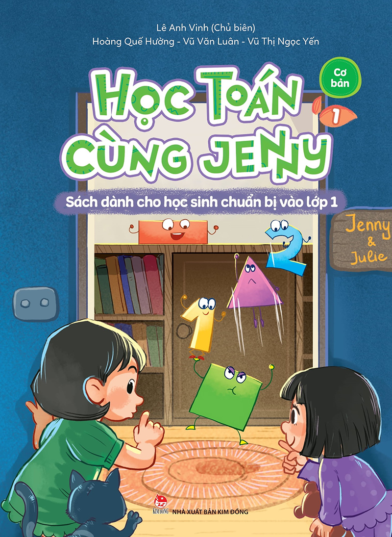 Kim Đồng - Sách - Học Toán cùng Jenny - bộ Cơ bản