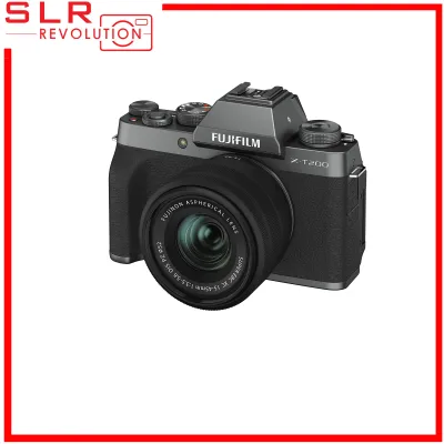 Fujifilm X-T200 Mirrorless Digital Camera with 15-45mm Lens (Free 16GB, 32GB, Sirui Bag, Battery, $100 Print and Gift Voucher & MORE Vouchers)