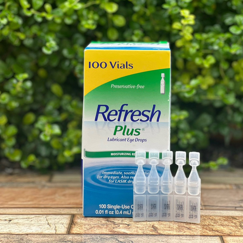 Nước mắt nhân tạo dạng tép Refresh plus 100 ống - SẢN PHẨM ĐƯỢC YÊU THÍCH TRÊN THỊ TRƯỜNG HIỆN TAY, DÙNG RẤT TỐT LUÔN Ạ, ĐẢM BẢO DÙNG RẤT THÍCH, KHÁCH YÊU TRẢI NGHIỆM ỦNG HỘ SHOP NHÉ