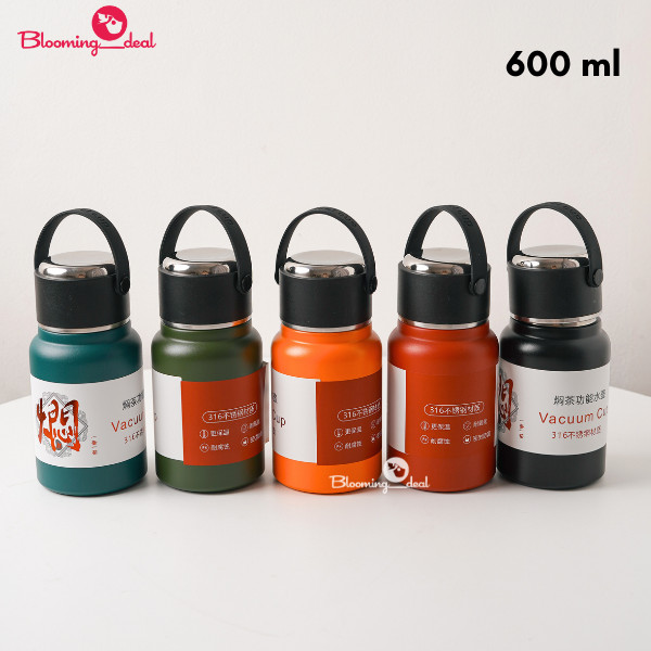 Tumbler Termos Jumbo Stainless Steel Dengan Gantungan 600/800/1000 ml (ST8179)