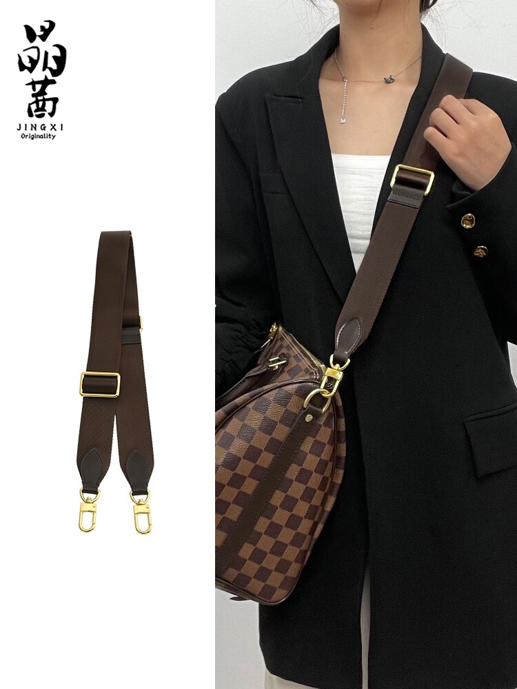 WUTA Bag Extension Shoulder Strap For LV Speedy25 Adjustable Lengthened  Leather Armpit Bag Strap Accessories