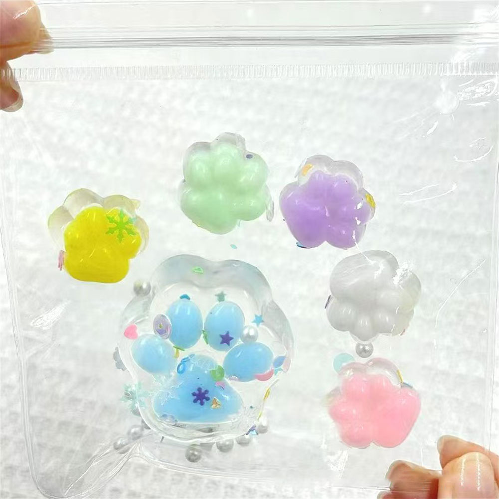 Chân Mèo squishy chân mèo fufu squishy chân Đồ chơi bóp siêu mềm Squishy dính đồ chơi giải tỏa căng