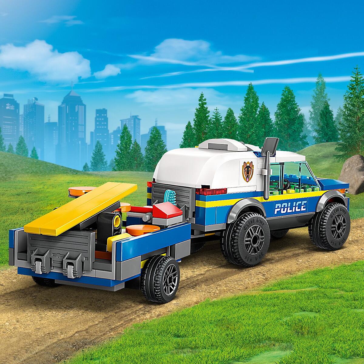 LEGO City 60369 Xe Huấn Luyện Cảnh Khuyển (197 Chi Tiết)