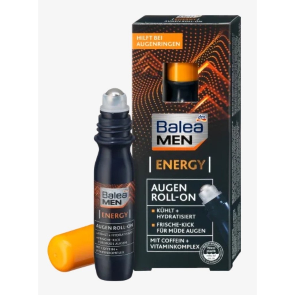 Thanh lăn mắt cho nam - ngừa thâm mắt , giảm bọng mắt cho nam balea men energy - 15ml - hàng nội địa đức