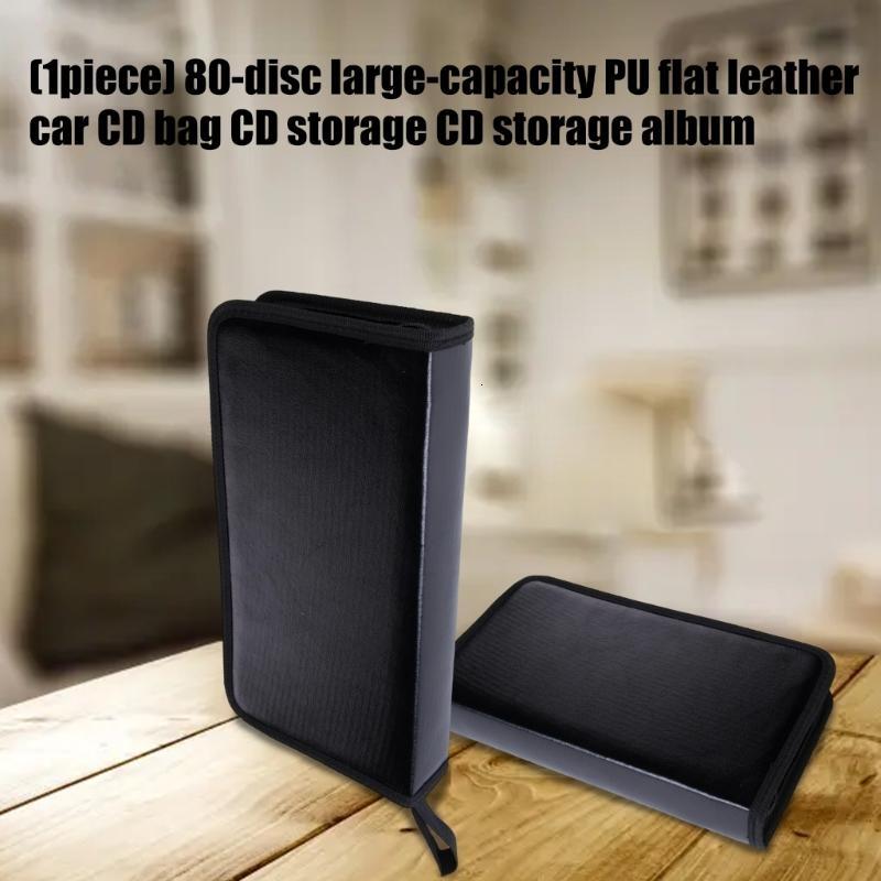 Chịu lực cao CD Trường Hợp Tổ Chức 80 Công Suất Transparents Nhãn Túi Dây Kéo Đóng Cửa Nhỏ Gọn Cho Xe Và Giải Trí