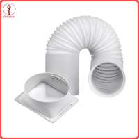 fulaide Universal Ac Hose Extension Portable Air Conditioner Exhaust Hose 5.9 Inch Diameter Universal Replacement Vent Pipe Expandable Duct for Mobile Ac Unit Home Office Use Easy Install Durable